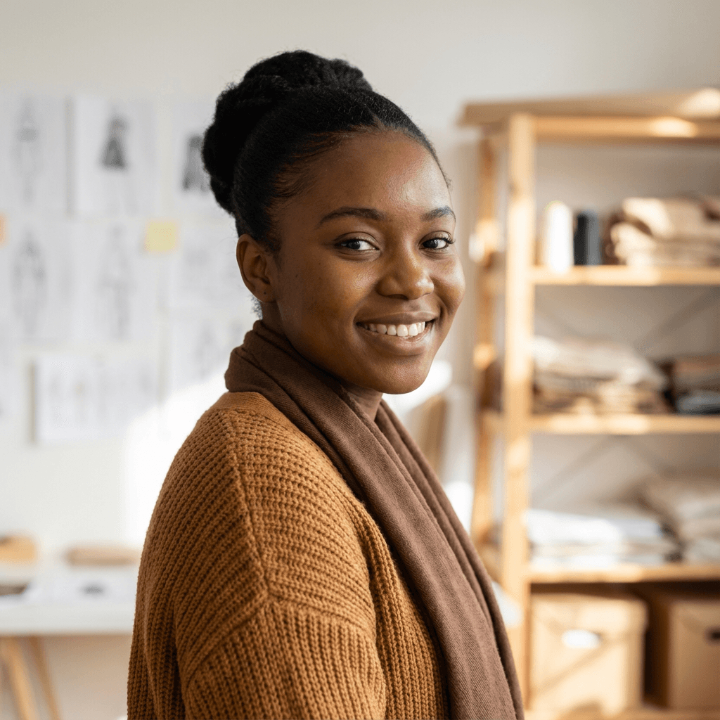 Mme Ndong, parent satisfait des services COURADO